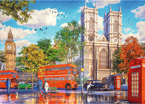 Trefl 1000 Premium Plus  - Tea Time: View of London_FSC Mix 70%-2