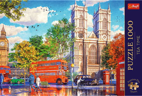 Trefl 1000 Premium Plus  - Tea Time: View of London_FSC Mix 70%-3