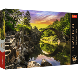 Trefl 1000 Premium Plus  - Photo Odyssey: Rakotz Bridge in Kromlau, Germany_FSC Mix 70%
