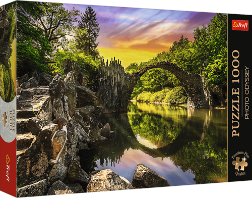 Trefl 1000 Premium Plus  - Photo Odyssey: Rakotz Bridge in Kromlau, Germany_FSC Mix 70%
