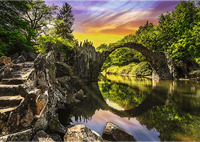 Trefl 1000 Premium Plus  - Photo Odyssey: Rakotz Bridge in Kromlau, Germany_FSC Mix 70%-2