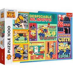 Trefl 1000  - Gru and Minions / Universal Minions Franchaise