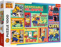 Trefl 1000  - Gru and Minions / Universal Minions Franchaise