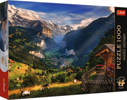 Trefl 1000 Premium Plus  - Photo Odyssey: Lauterbrunnen Valley, Switzerland_FSC Mix 70%