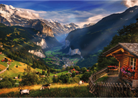 Trefl 1000 Premium Plus  - Photo Odyssey: Lauterbrunnen Valley, Switzerland_FSC Mix 70%-2