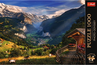 Trefl 1000 Premium Plus  - Photo Odyssey: Lauterbrunnen Valley, Switzerland_FSC Mix 70%-3