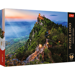 Trefl 1000 Premium Plus  - Photo Odyssey: Cesta Tower, San Marino_FSC Mix 70%