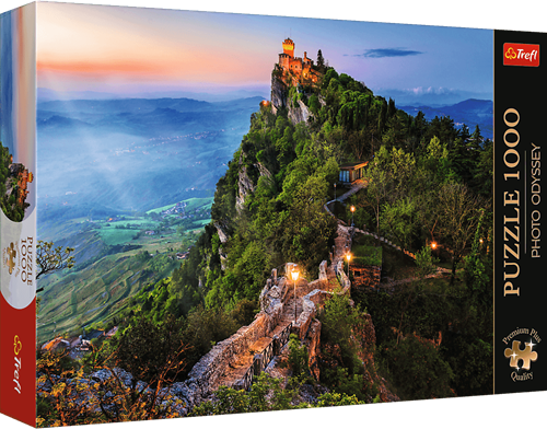 Trefl 1000 Premium Plus  - Photo Odyssey: Cesta Tower, San Marino_FSC Mix 70%