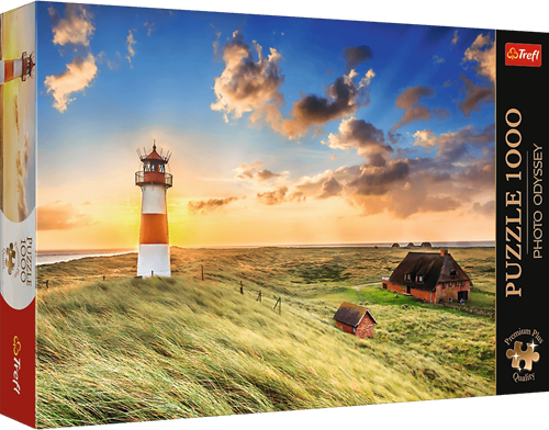 Trefl 1000 Premium Plus  - Photo Odyssey: List-Ost Lighthouse, Germany_FSC Mix 70%
