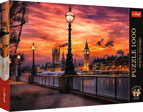 Trefl 1000 Premium Plus  - Photo Odyssey: Big Ben, London_FSC Mix 70%