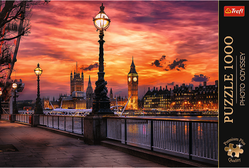 Trefl 1000 Premium Plus  - Photo Odyssey: Big Ben, London_FSC Mix 70%-3