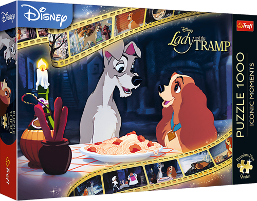 Trefl 1000 Premium Plus  - Lady and the Tramp / Disney Lady and the Tramp_FSC Mix 70%