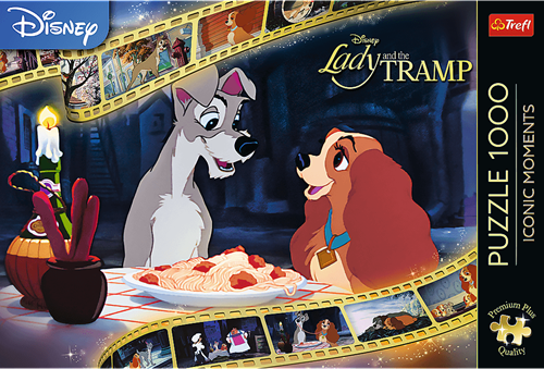 Trefl 1000 Premium Plus  - Lady and the Tramp / Disney Lady and the Tramp_FSC Mix 70%-3