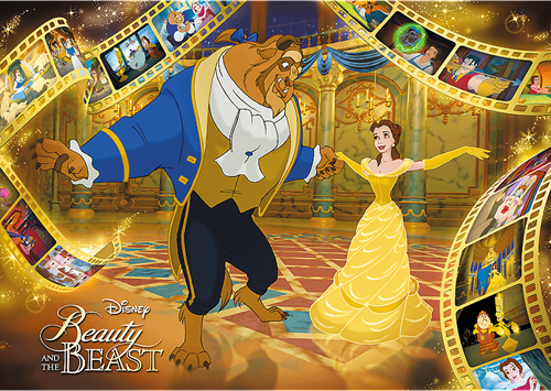 Trefl 1000 Premium Plus  - Beauty and the Beast / Disney Princess_FSC Mix 70%-2