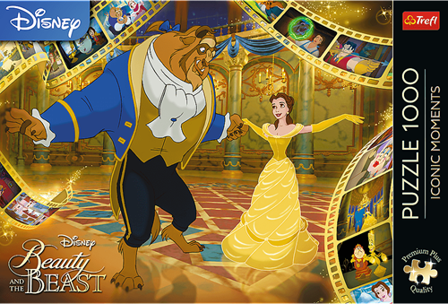 Trefl 1000 Premium Plus  - Beauty and the Beast / Disney Princess_FSC Mix 70%-3