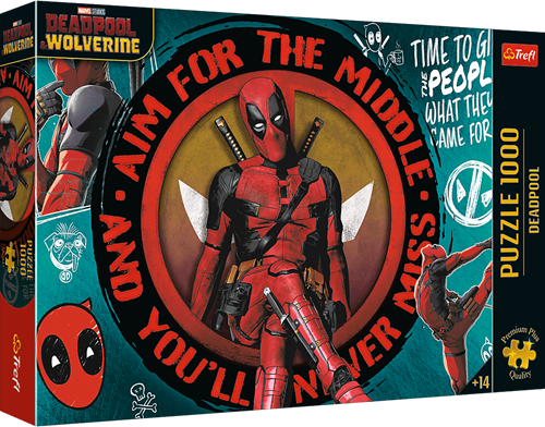 Trefl 1000 Premium Plus  - Deadpool / Marvel Deadpool_FSC Mix 70%