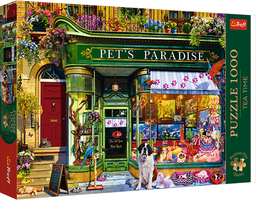 Trefl 1000 Premium Plus  - Tea Time: Pet's Paradise_FSC Mix 70%
