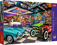 Trefl 1000 Premium Plus  - Tea Time: Car Collectors Garage_FSC Mix 70%