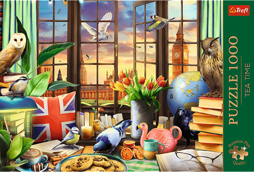 Trefl 1000 Premium Plus  - Tea Time: All things British_FSC Mix 70%-3