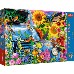 Trefl 1000 Premium Plus  - Tea Time: Country Life: Songbirds_FSC Mix 70%