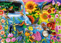 Trefl 1000 Premium Plus  - Tea Time: Country Life: Songbirds_FSC Mix 70%-2