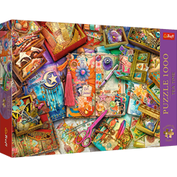 Trefl 1000 Premium Plus  - Tea Time: The Journaler's Desk_FSC Mix 70%