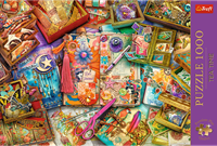 Trefl 1000 Premium Plus  - Tea Time: The Journaler's Desk_FSC Mix 70%-3