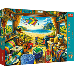 Trefl 1000 Premium Plus  - Tea Time: Van Life_FSC Mix 70%
