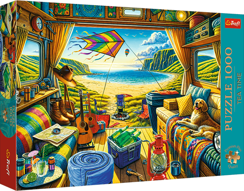 Trefl 1000 Premium Plus  - Tea Time: Van Life_FSC Mix 70%