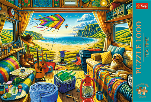 Trefl 1000 Premium Plus  - Tea Time: Van Life_FSC Mix 70%-3