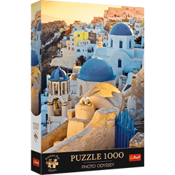Trefl 1000 Premium Plus  - Photo Odyssey: Town of Oia, Santorini_FSC Mix 70%
