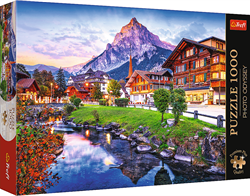 Trefl 1000 Premium Plus  - Photo Odyssey: Alpine village, Switzerland_FSC Mix 70%