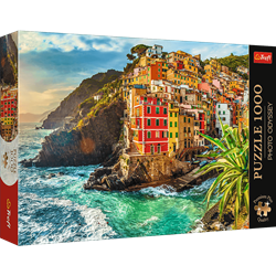 Trefl 1000 Premium Plus  - Photo Odyssey: Town of Riomaggiore, Italy_FSC Mix 70%