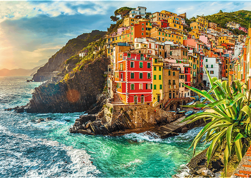 Trefl 1000 Premium Plus  - Photo Odyssey: Town of Riomaggiore, Italy_FSC Mix 70%-2