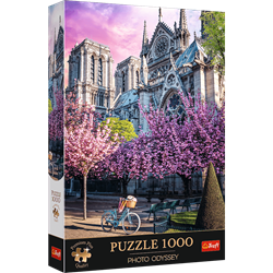 Trefl 1000 Premium Plus  - Photo Odyssey: Notre-Dame Cathedral of Paris_FSC Mix 70%
