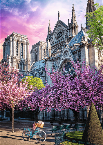 Trefl 1000 Premium Plus  - Photo Odyssey: Notre-Dame Cathedral of Paris_FSC Mix 70%-2