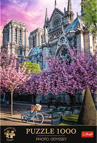 Trefl 1000 Premium Plus  - Photo Odyssey: Notre-Dame Cathedral of Paris_FSC Mix 70%-3