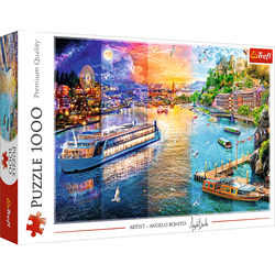 Trefl 1000  - River cruise