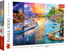 Trefl 1000  - River cruise