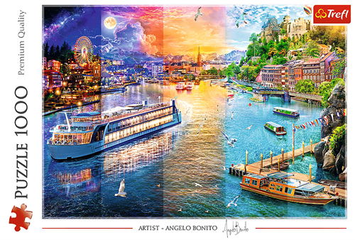 Trefl 1000  - River cruise-3