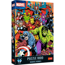 Trefl 1000 Premium Plus  - Marvel Heroes / Marvel Heroes_FSC Mix 70%