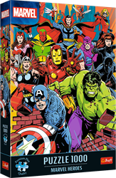 Trefl 1000 Premium Plus  - Marvel Heroes / Marvel Heroes_FSC Mix 70%