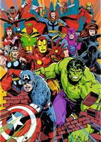 Trefl 1000 Premium Plus  - Marvel Heroes / Marvel Heroes_FSC Mix 70%-2