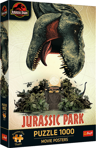 Trefl 1000 Premium Plus  - Jurassic Park / Universal Jurassic World_FSC Mix 70%