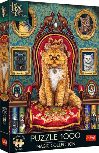 Trefl 1000 Premium Plus  - Magic Collection by Lisa Parker: Mad about cats_FSC Mix 70%