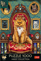 Trefl 1000 Premium Plus  - Magic Collection by Lisa Parker: Mad about cats_FSC Mix 70%-3