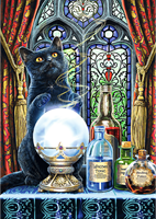Trefl 1000 Premium Plus  - Magic Collection by Lisa Parker: Witch's apprentice_FSC Mix 70%-2