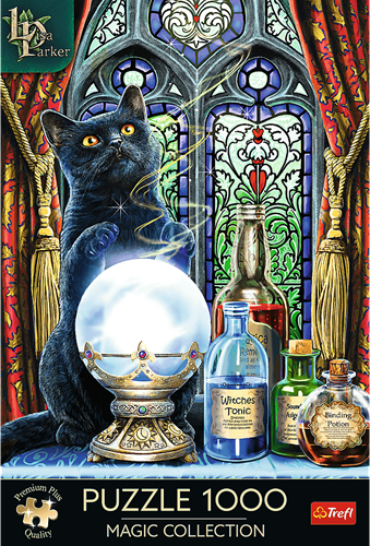 Trefl 1000 Premium Plus  - Magic Collection by Lisa Parker: Witch's apprentice_FSC Mix 70%-3