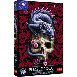 Trefl 1000 Premium Plus  - Fantasy Collection by Anne Stokes: Oriental Dragon_FSC Mix 70%