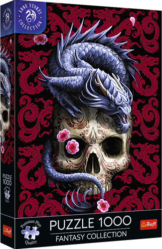 Trefl 1000 Premium Plus  - Fantasy Collection by Anne Stokes: Oriental Dragon_FSC Mix 70%